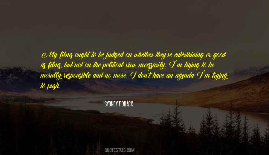 Sydney Pollack Quotes #749307