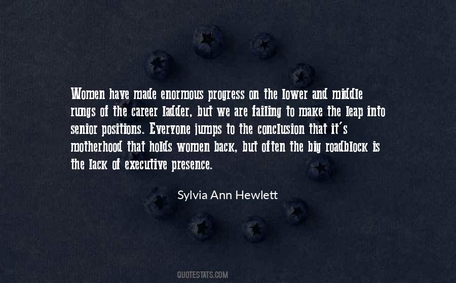 Sylvia Ann Hewlett Quotes #1582578