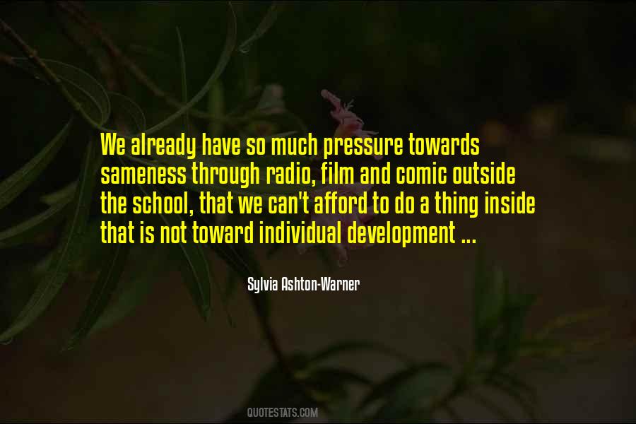 Sylvia Ashton-Warner Quotes #1129978