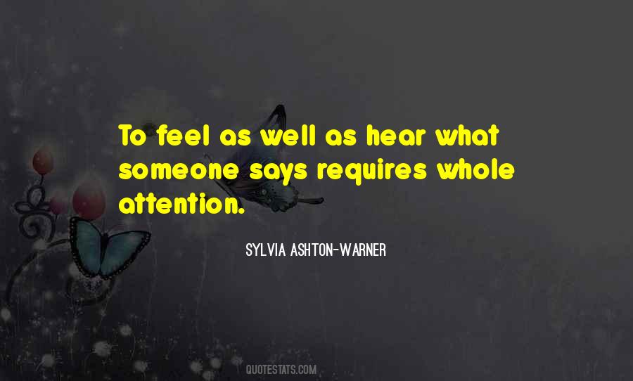 Sylvia Ashton-Warner Quotes #1756978