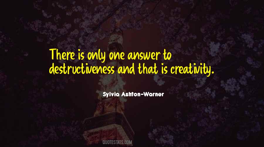 Sylvia Ashton-Warner Quotes #1811736