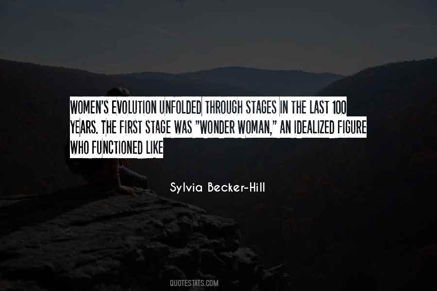 Sylvia Becker-Hill Quotes #64942