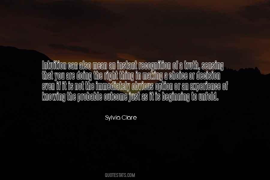 Sylvia Clare Quotes #878045
