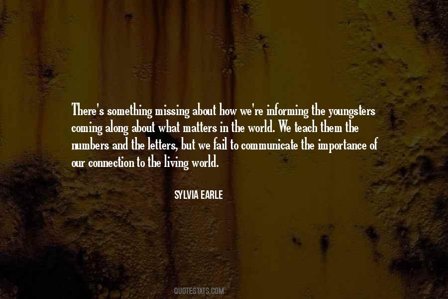 Sylvia Earle Quotes #1026206