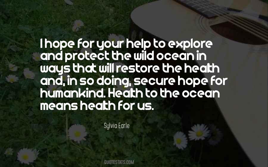 Sylvia Earle Quotes #1116828