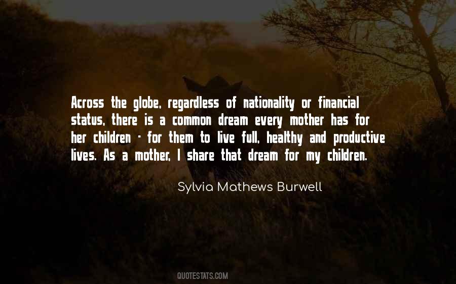 Sylvia Mathews Burwell Quotes #261384