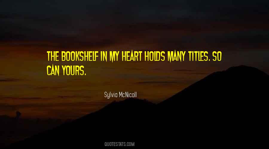 Sylvia McNicoll Quotes #617687