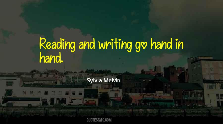 Sylvia Melvin Quotes #1206908