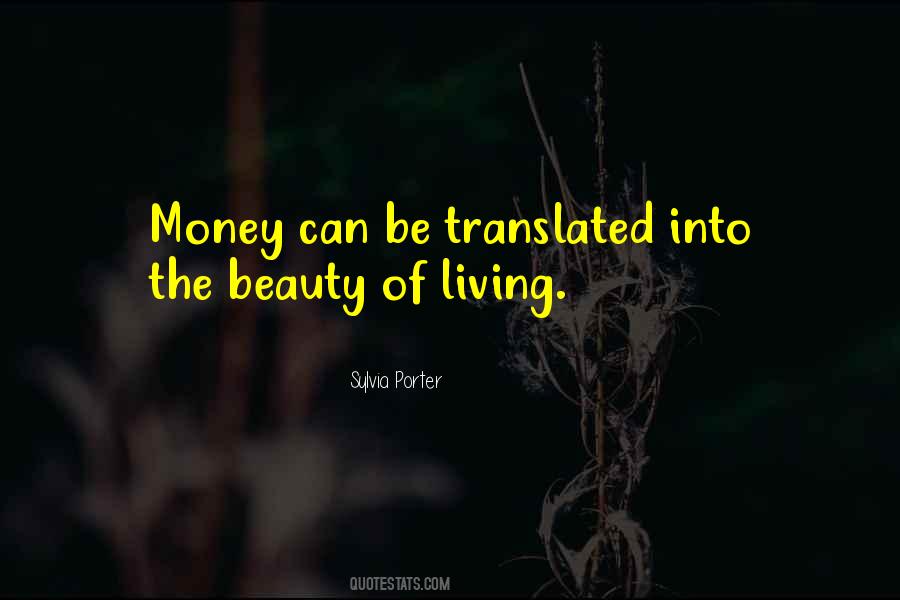 Sylvia Porter Quotes #307276
