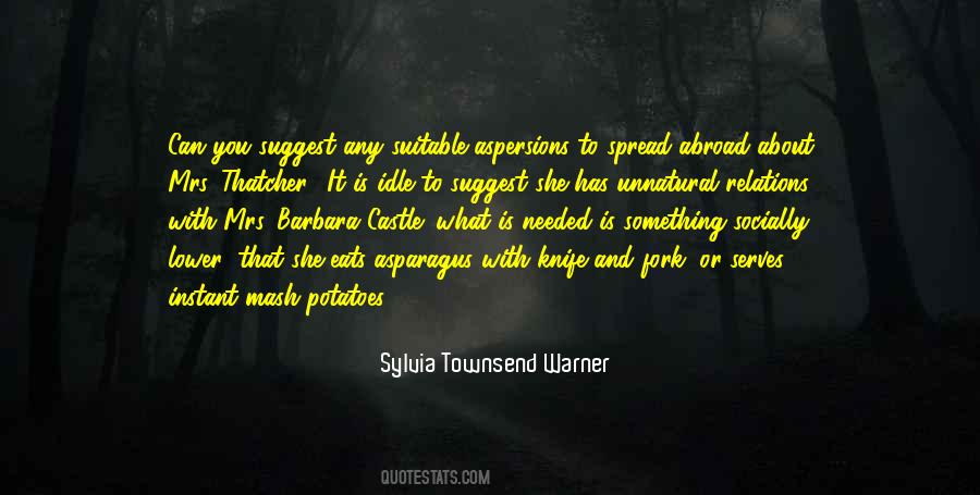 Sylvia Townsend Warner Quotes #415495