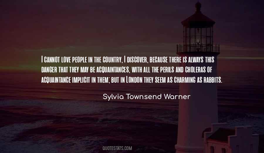 Sylvia Townsend Warner Quotes #899478