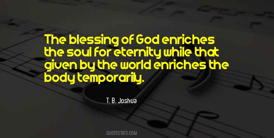T. B. Joshua Quotes #495525
