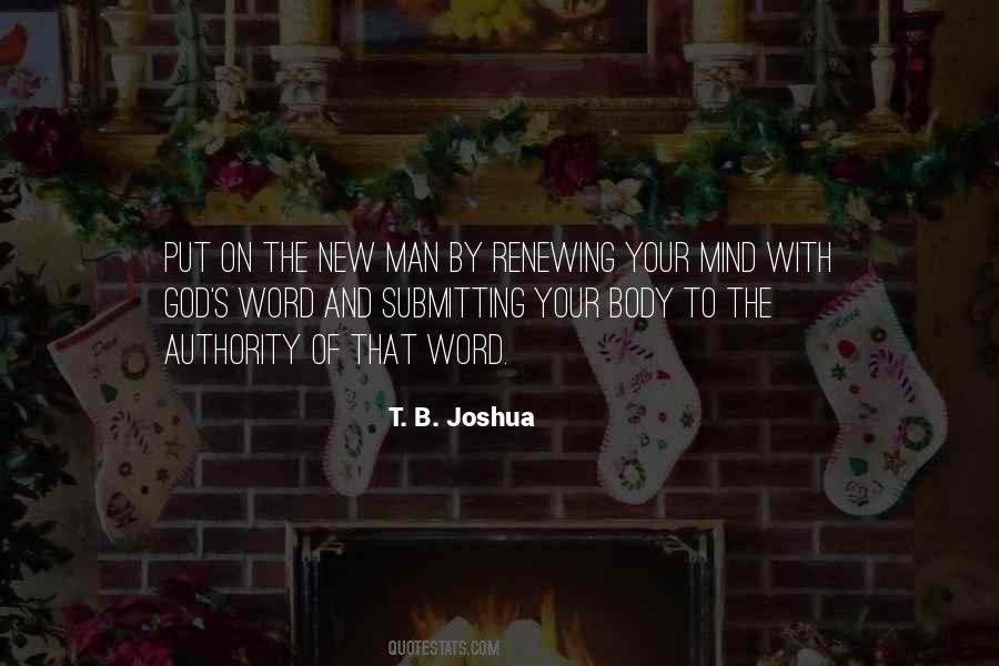 T. B. Joshua Quotes #555240