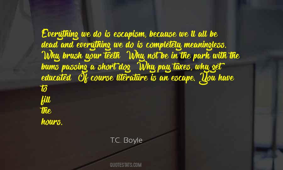 T.C. Boyle Quotes #43780