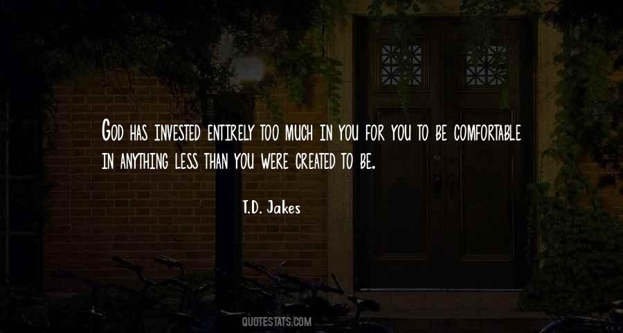 T.D. Jakes Quotes #970522