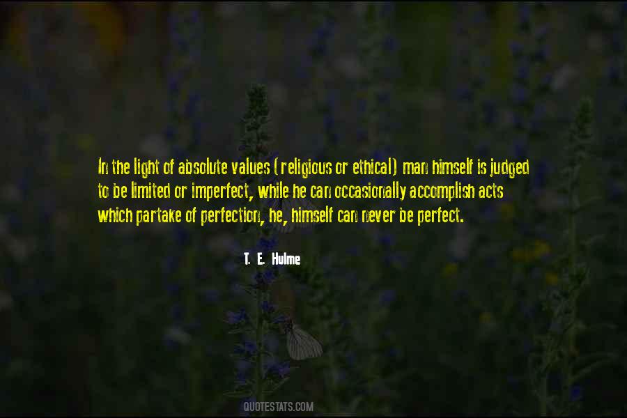 T. E. Hulme Quotes #99645