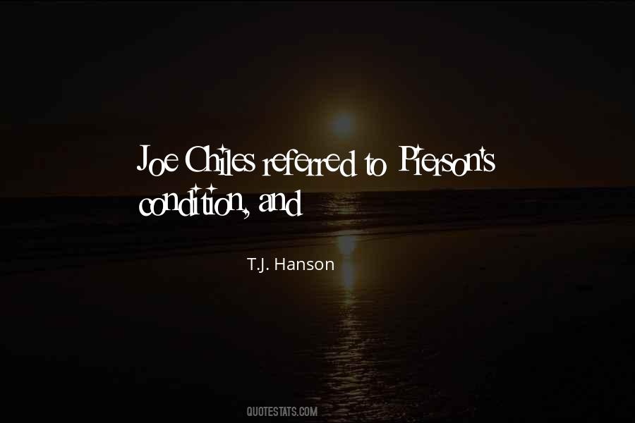 T.J. Hanson Quotes #513321