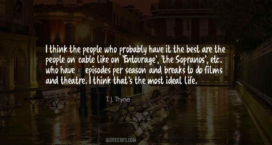 T. J. Thyne Quotes #194710