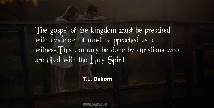 T.L. Osborn Quotes #1278396