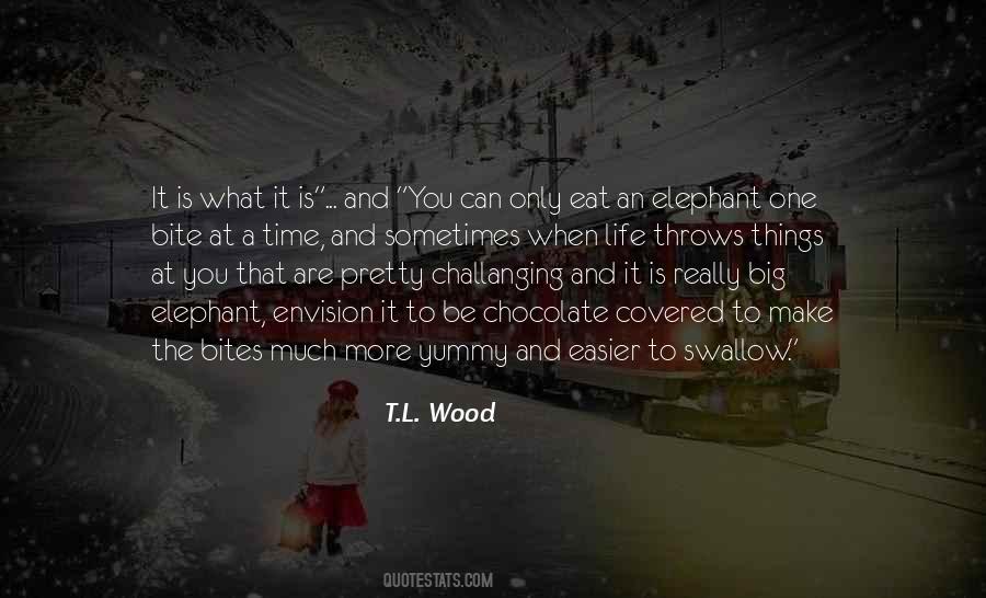 T.L. Wood Quotes #966613