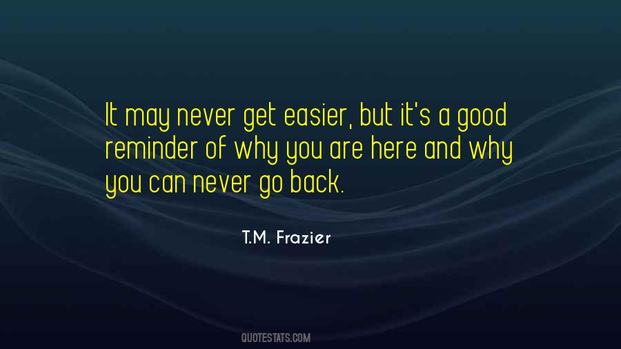 T.M. Frazier Quotes #578416