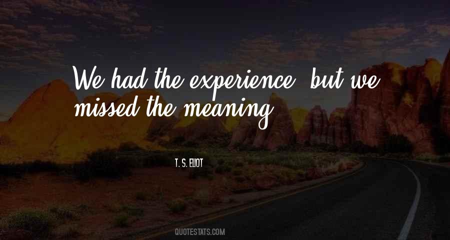 T. S. Eliot Quotes #1034299