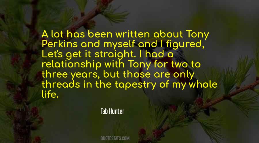 Tab Hunter Quotes #1702416