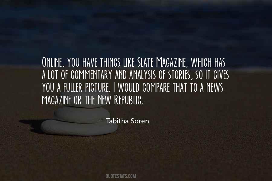 Tabitha Soren Quotes #16718