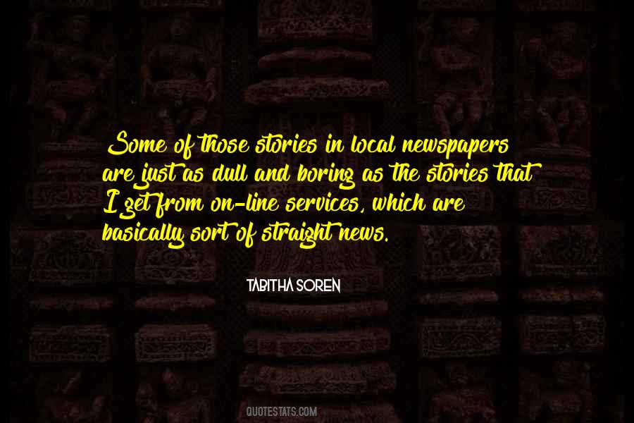Tabitha Soren Quotes #894893