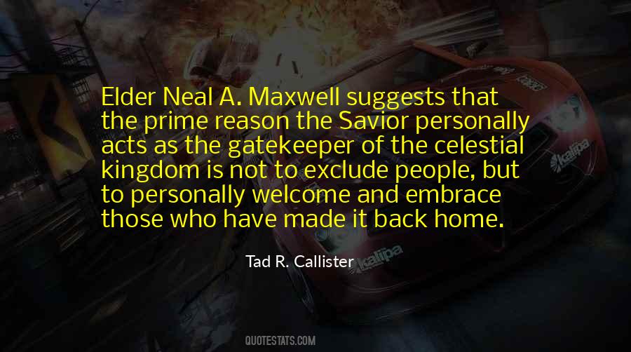 Tad R. Callister Quotes #655271