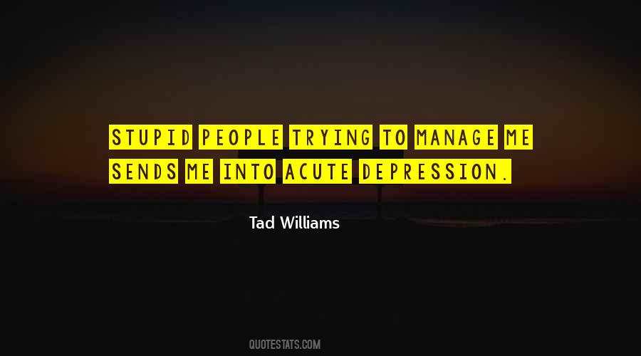 Tad Williams Quotes #1025540