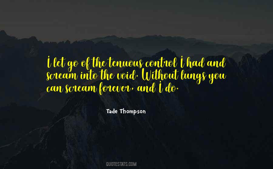 Tade Thompson Quotes #1023712