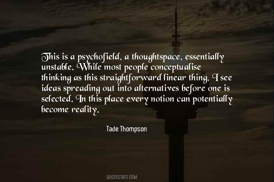 Tade Thompson Quotes #47101