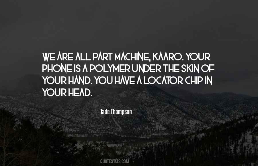 Tade Thompson Quotes #583197