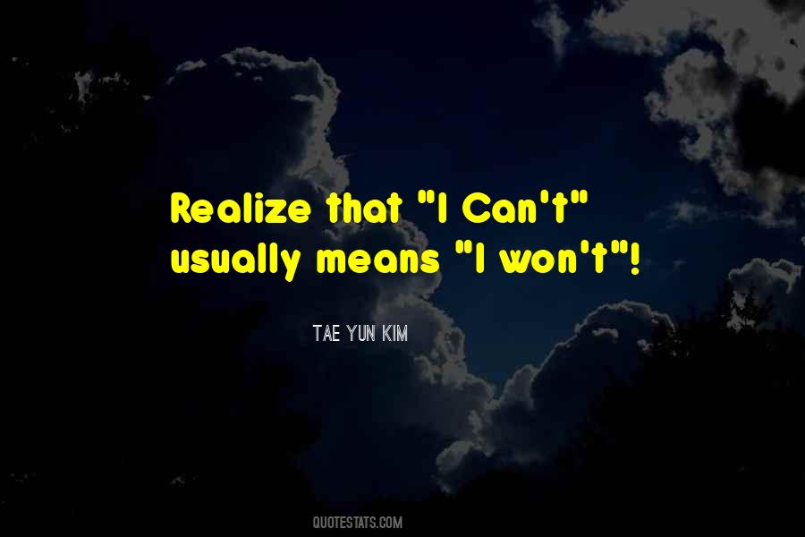 Tae Yun Kim Quotes #848264