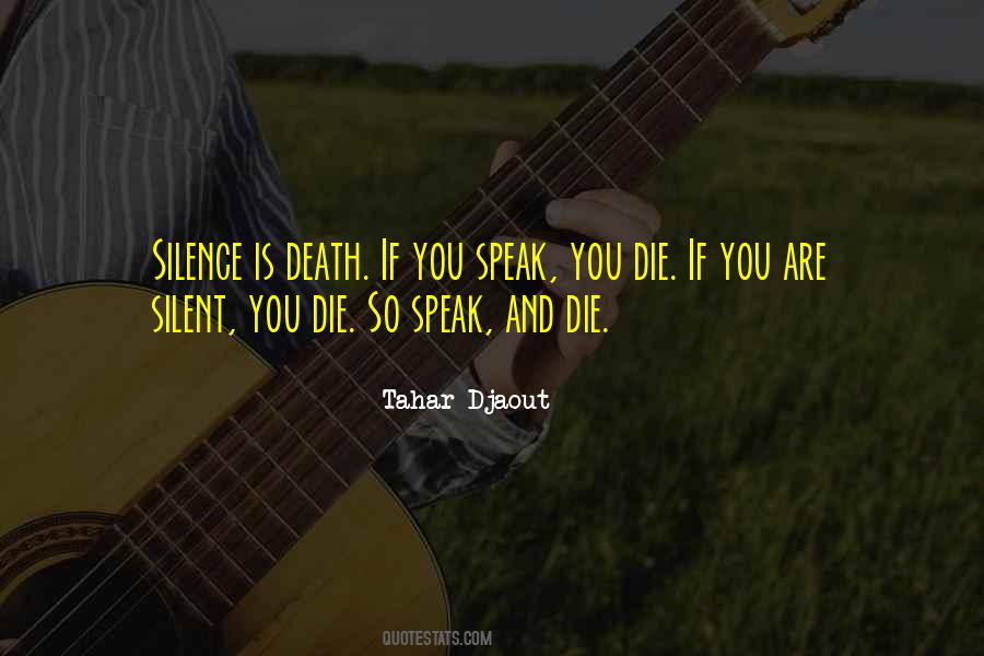 Tahar Djaout Quotes #794298