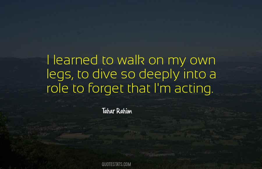 Tahar Rahim Quotes #1784725