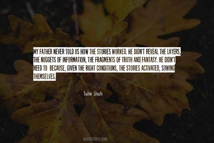 Tahir Shah Quotes #922834