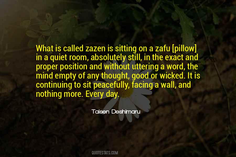 Taisen Deshimaru Quotes #786390