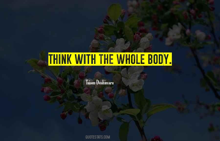 Taisen Deshimaru Quotes #972384