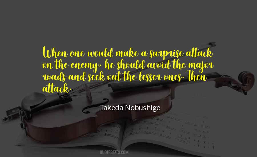 Takeda Nobushige Quotes #764403