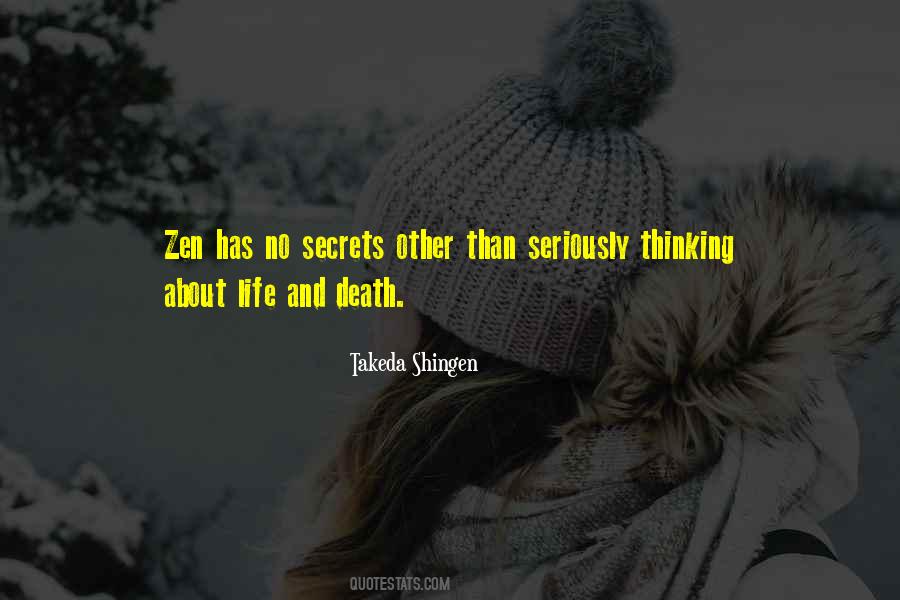 Takeda Shingen Quotes #881776
