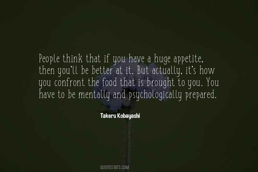 Takeru Kobayashi Quotes #801393