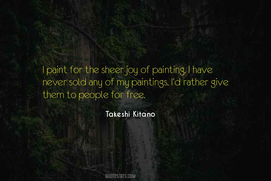 Takeshi Kitano Quotes #881818