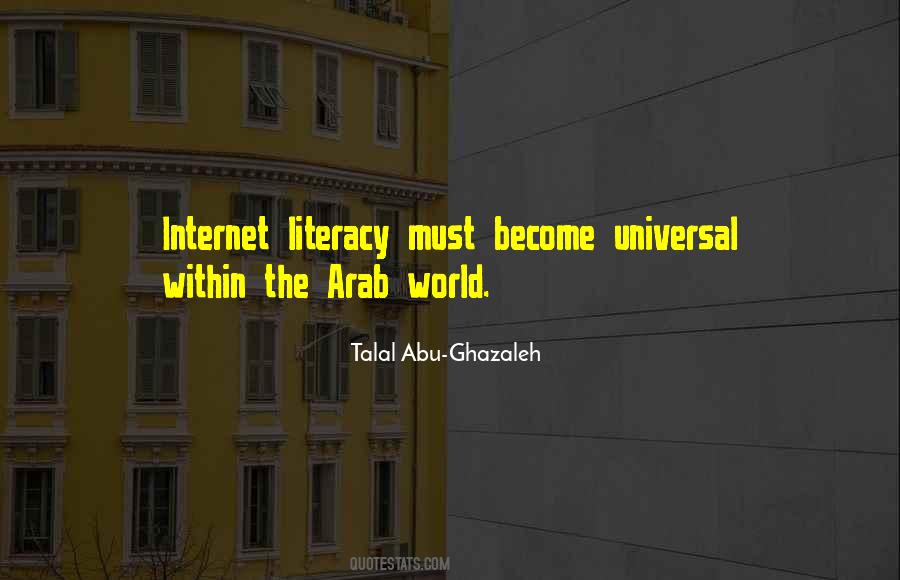 Talal Abu-Ghazaleh Quotes #176663