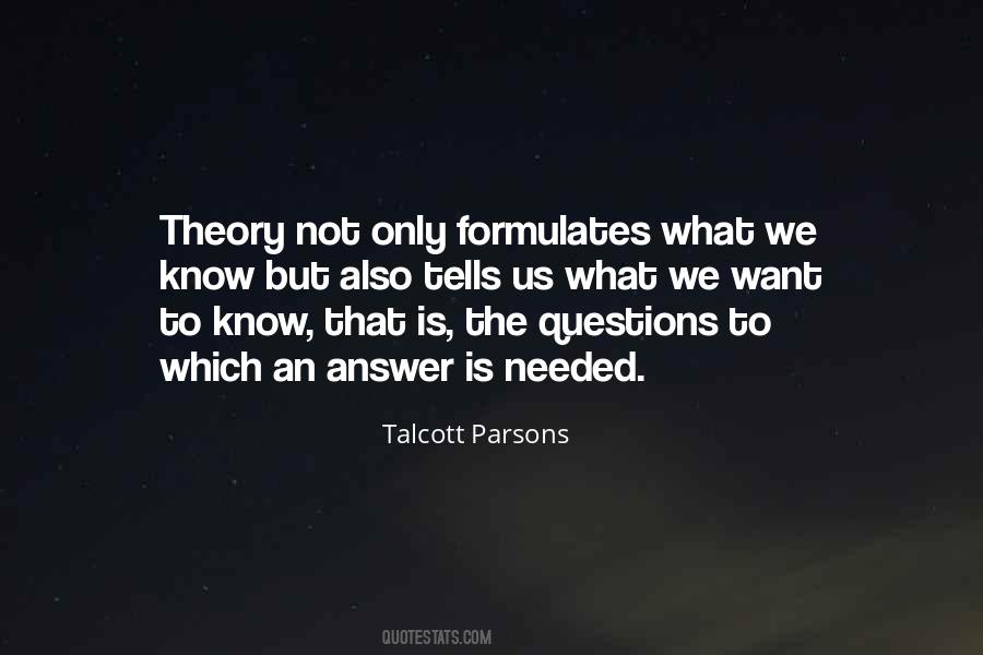 Talcott Parsons Quotes #1033431