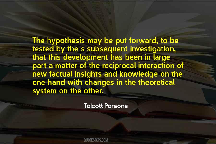 Talcott Parsons Quotes #194082