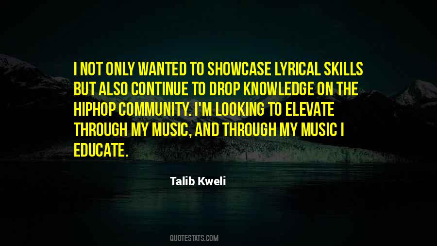 Talib Kweli Quotes #1220291