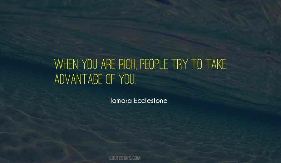Tamara Ecclestone Quotes #95662