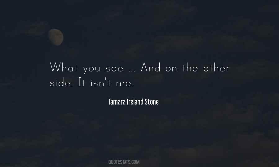 Tamara Ireland Stone Quotes #1381310